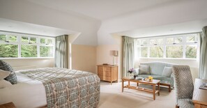 Individually decorated, individually furnished, desk, iron/ironing board