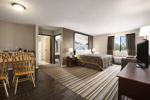 Suite, Multiple Beds, Non Smoking (3 Queen Beds and 1 Sofa Bed) | In-room safe, desk, blackout drapes, iron/ironing board