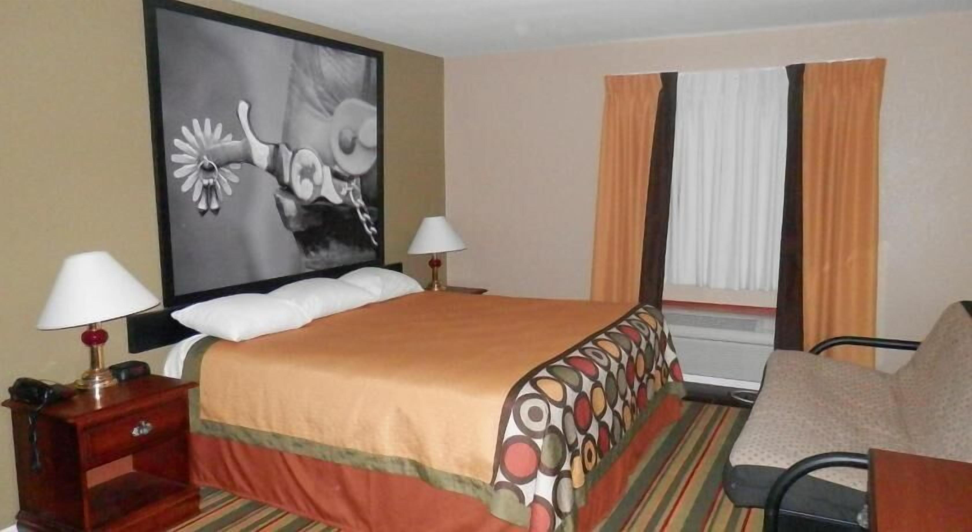 In-room safe, desk, blackout drapes, iron/ironing board
