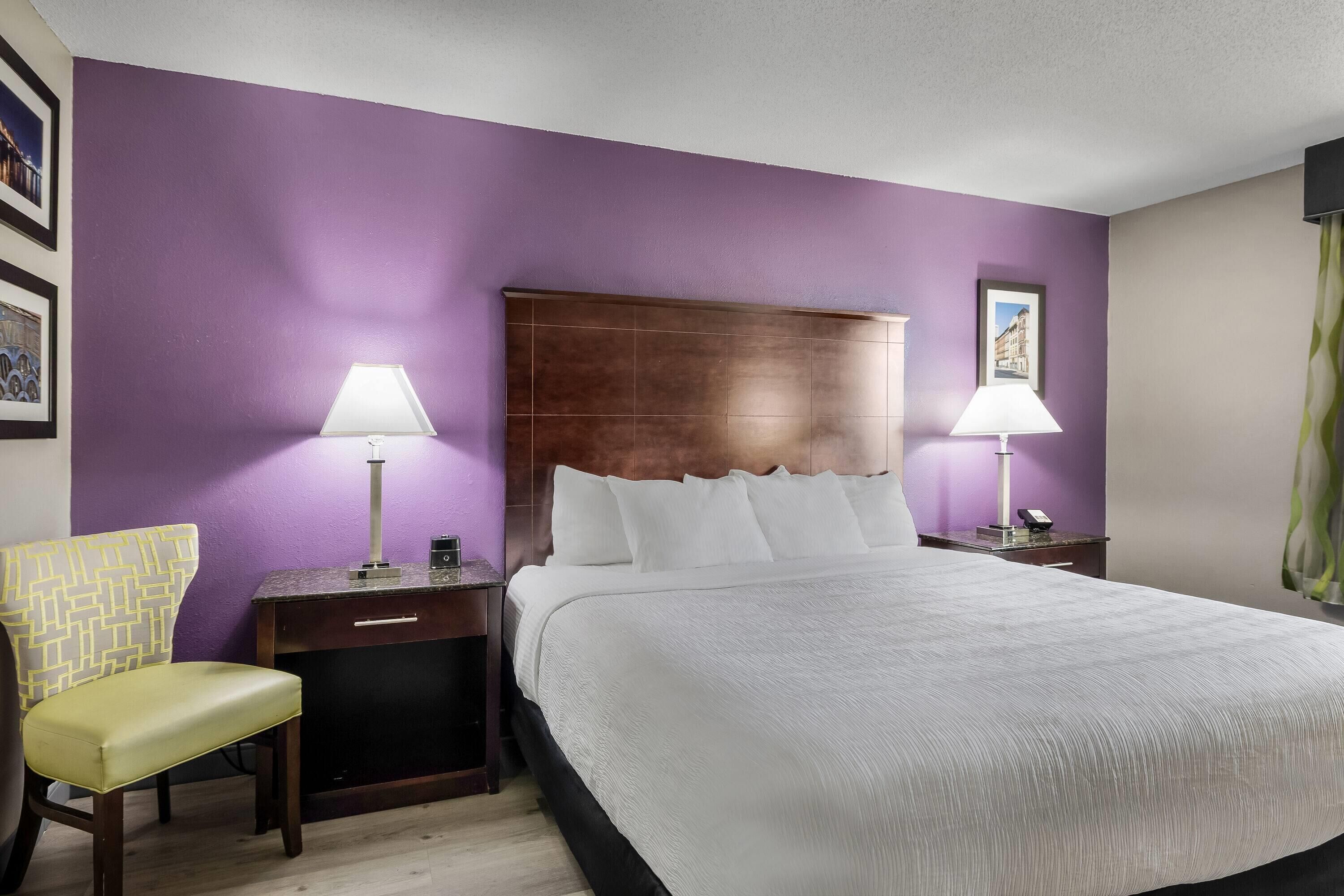 Room, 1 King Bed, Non Smoking | Premium bedding, pillow-top beds, desk, blackout curtains