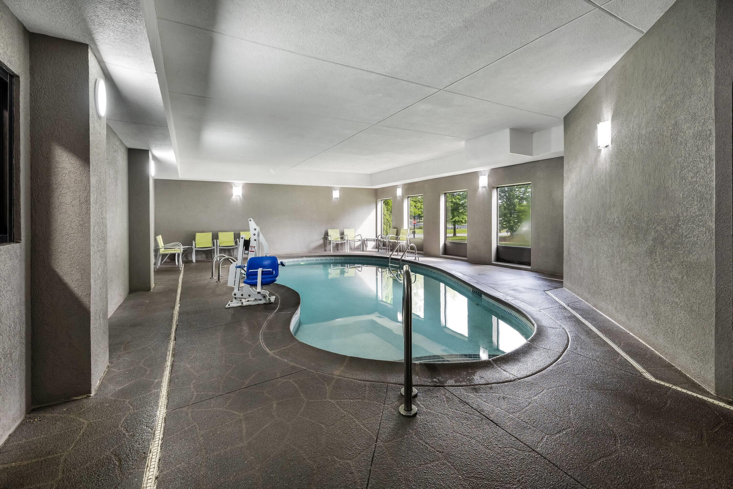 Una piscina techada