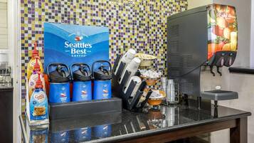 Free buffet breakfast