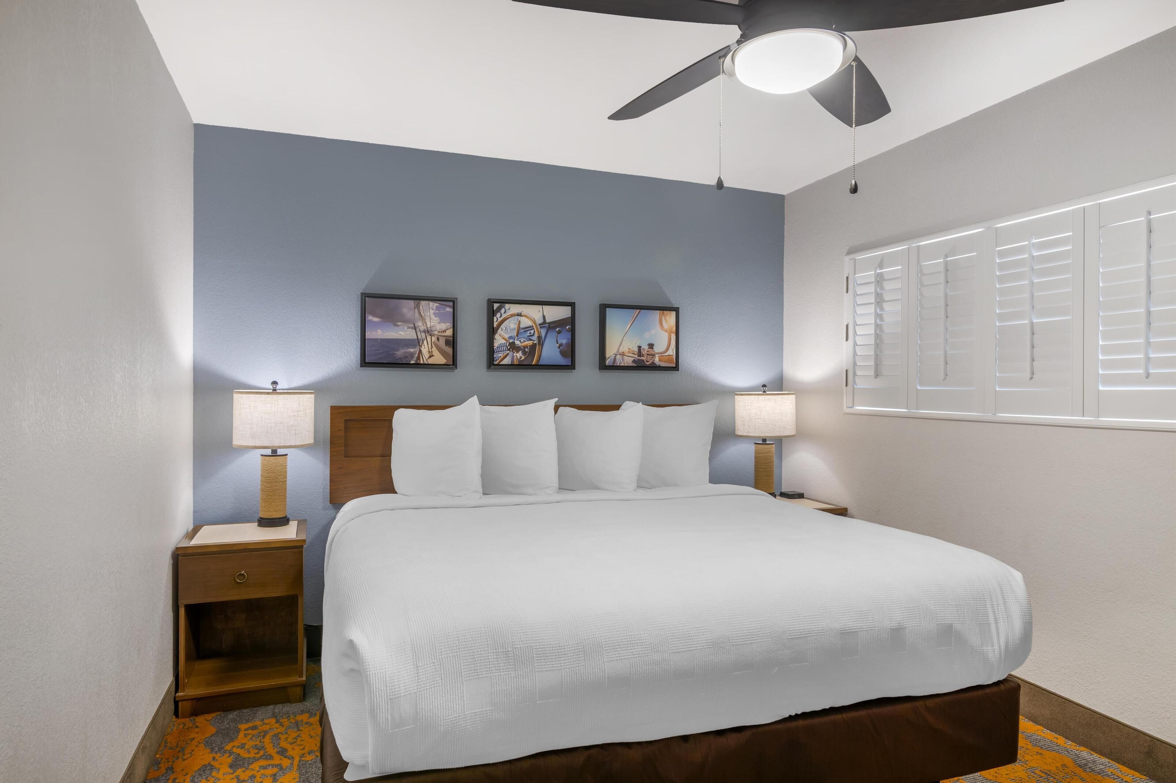 Premium bedding, pillow-top beds, individually decorated