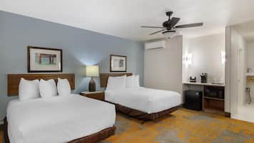 Kamar Standar, 2 Tempat Tidur Double, akses difabel, Bebas Asap Rokok | 2 kamar tidur, seprai premium, dan bantalan ekstra lembut