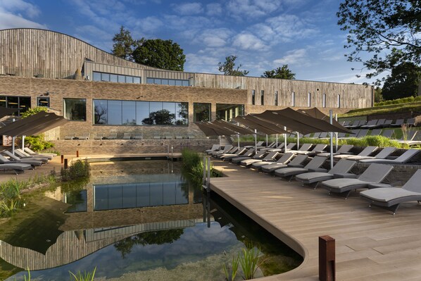 Indoor pool, outdoor pool