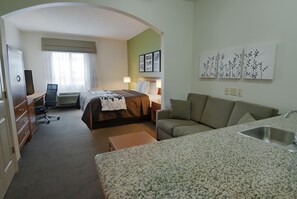 Suite, 1 King Bed with Sofa bed, Non Smoking | View from room