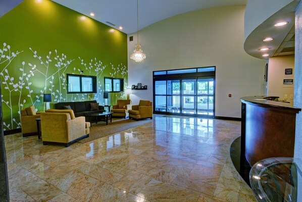 Sala de estar en el lobby