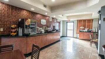 Free daily full breakfast