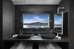 Diamond Suite Sea View Private Pool | Salle de bain