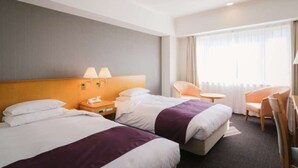 Phòng 2 giường đơn có tầm nhìn toàn cảnh, không hút thuốc (The highest floor)
