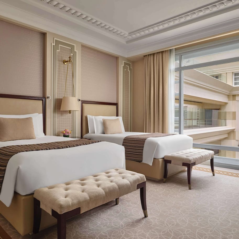 Premium bedding, minibar, in-room safe, desk