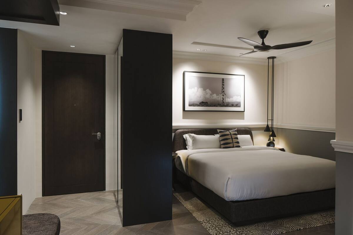 In-room safe, desk, blackout curtains, soundproofing