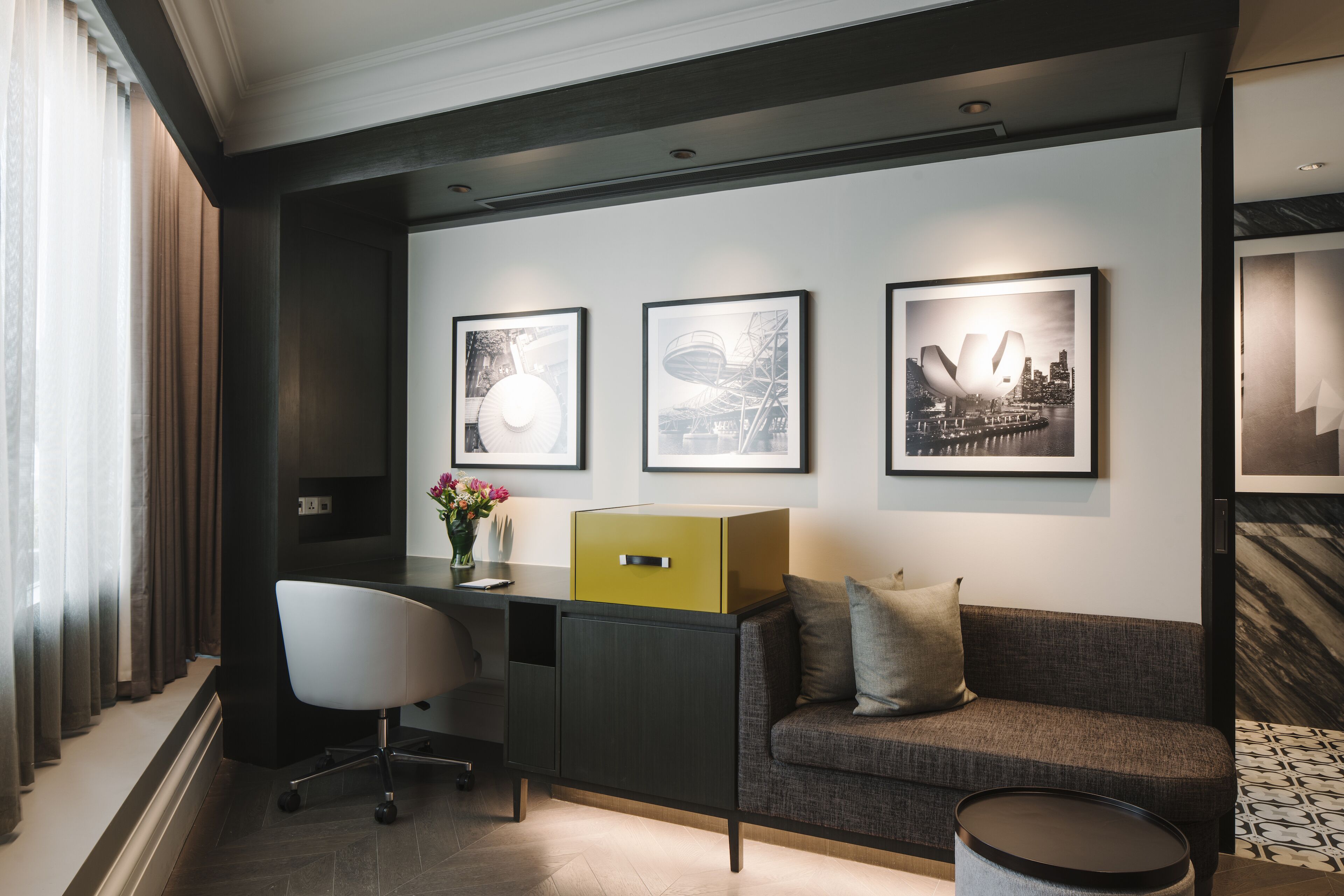 garden junior suite 1 king | in-room safe, desk, blackout curtains, soundproofing