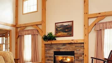 Cottage, 2 Bedrooms, Lake View | Down comforters, in-room safe, desk, blackout drapes