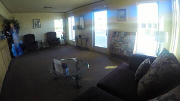 Sala de estar en el lobby