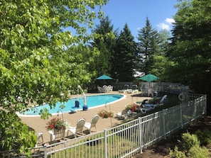 Seasonal outdoor pool