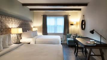 Room, 2 Queen Beds, Non Smoking (Upgrade) | Premium bedding, pillowtop beds, individually decorated