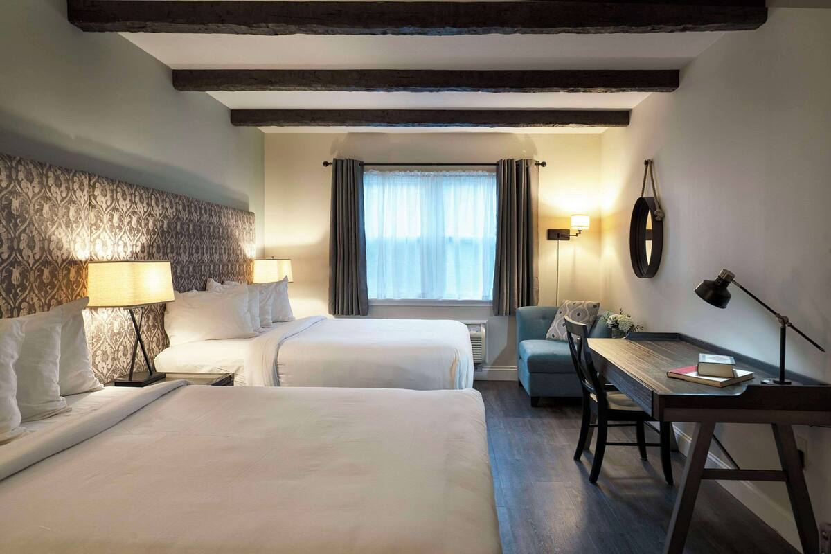 room, 2 queen beds, non smoking (upgrade) | 1 bedroom, premium bedding, pillow-top beds, individually decorated