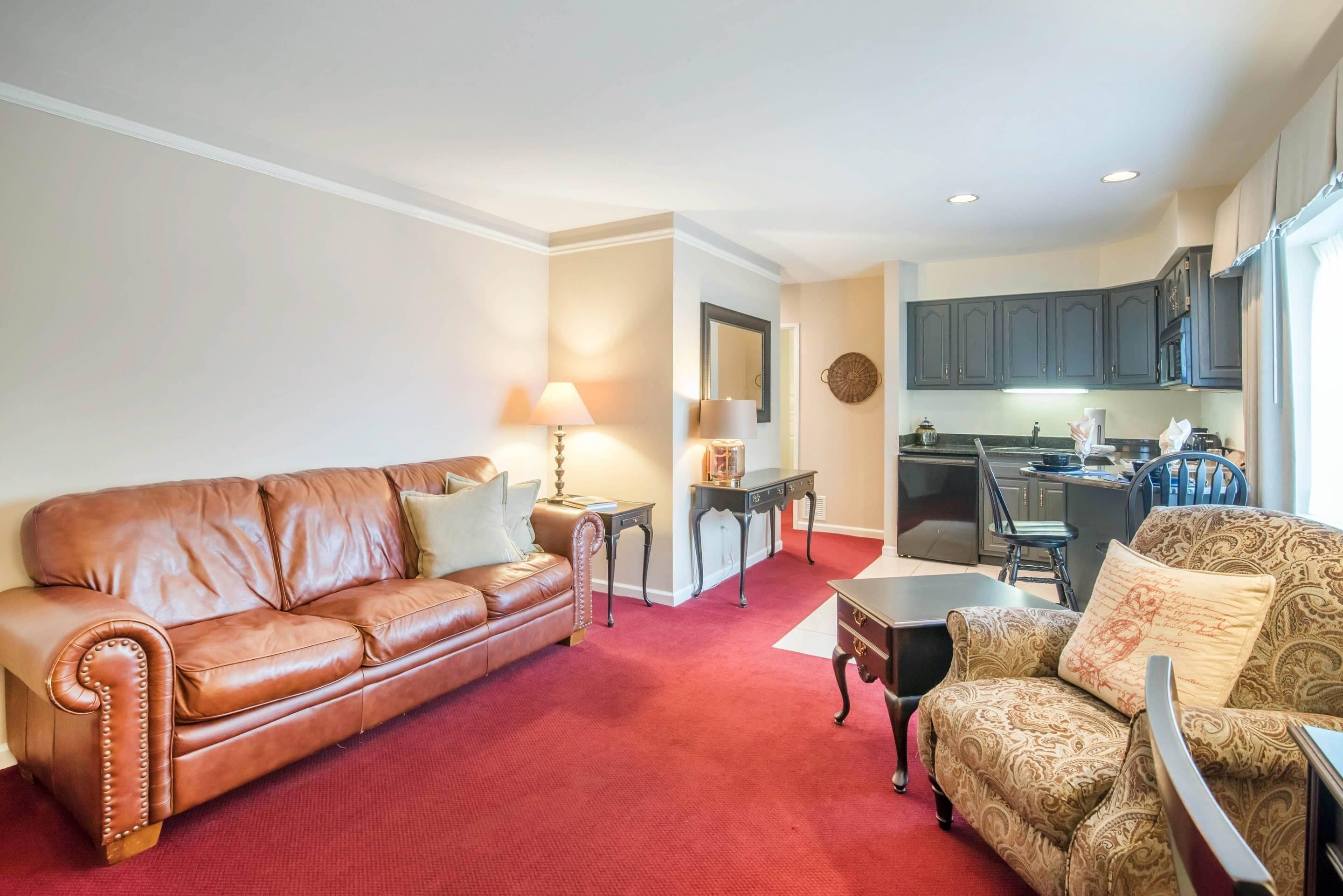 Premium bedding, pillowtop beds, individually decorated