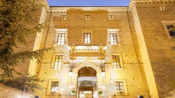 Fassade der Unterkunft