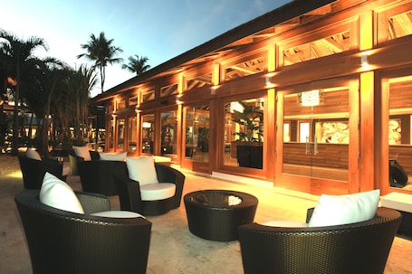 8 bars/lounges, 2 beach bars, swim-up bar, poolside bar. Casa de Campo Resort and Villas