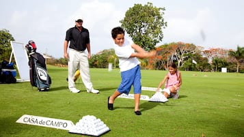 Golfers can enjoy a serene round at Casa de Campo.