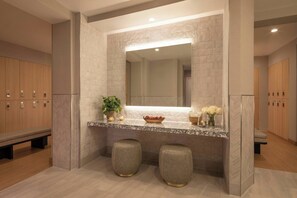 Sauna, hot tub, body treatments, body wraps, body scrubs, facials