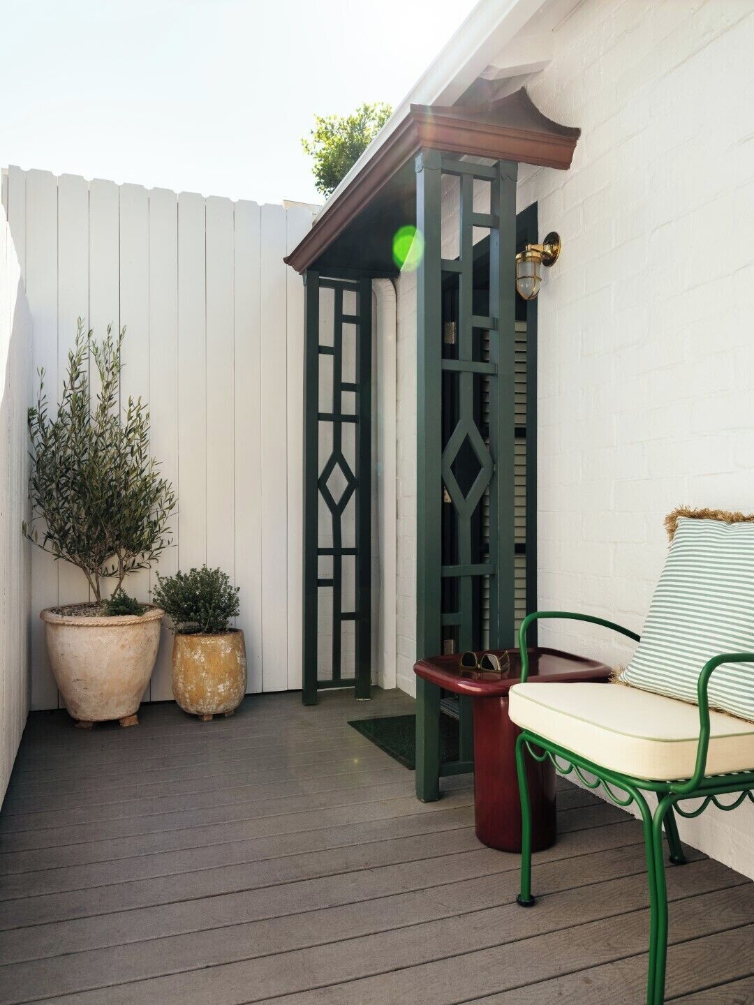 Habitación Deluxe, 1 cama King size, balcón | Vista al patio