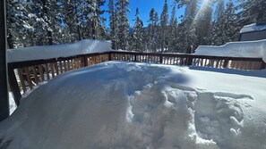 Deluxe Studio Suite, 2 Queen Beds, Mountain View | Balcony