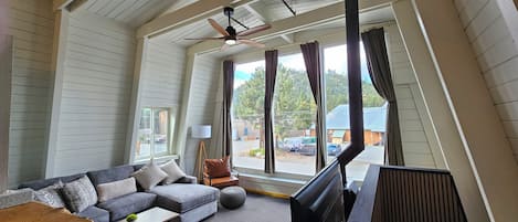 Luxury Suites + a loft (for children) | Living area