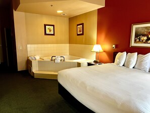 In-room safe, desk, laptop workspace, blackout drapes