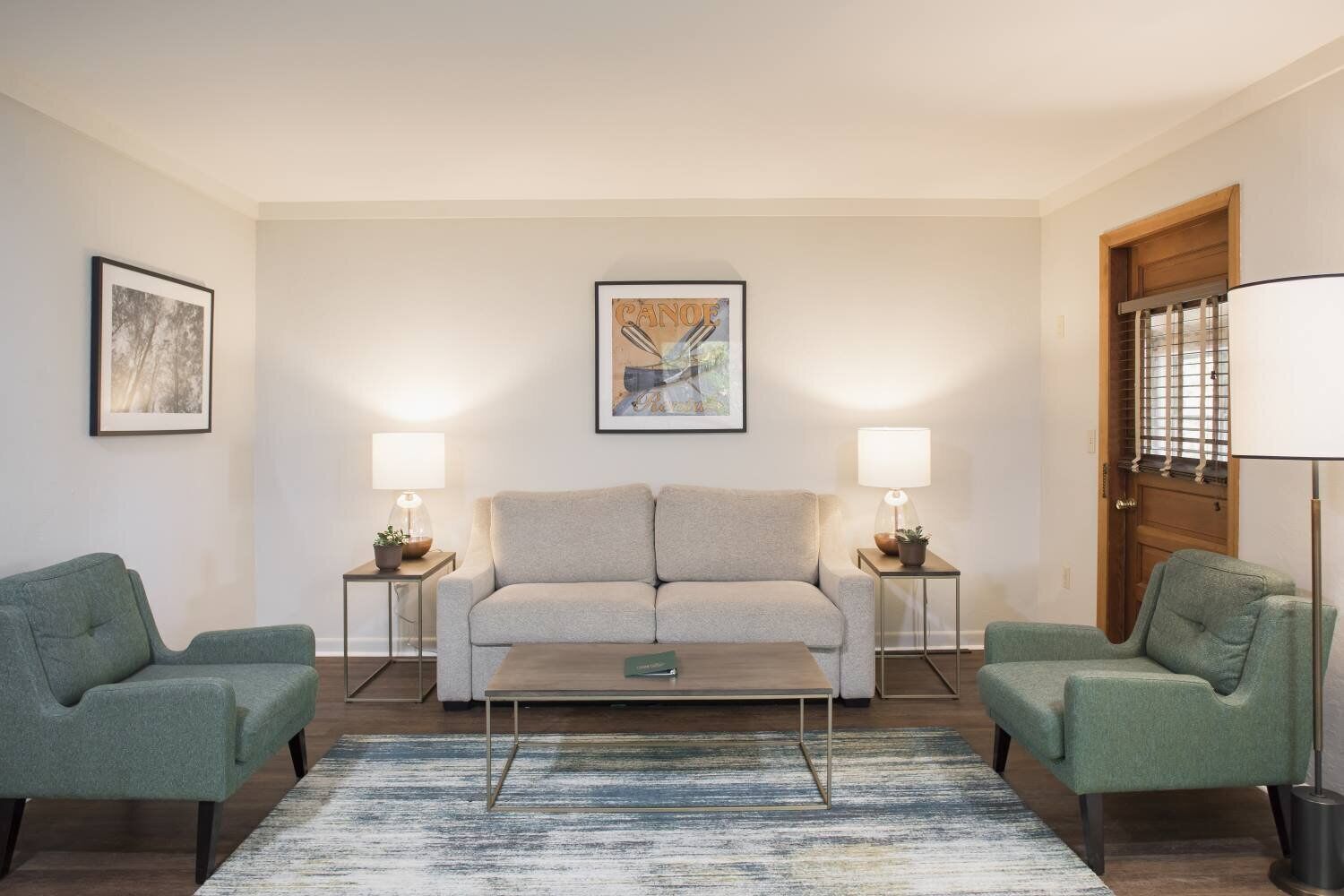 cottage, 2 bedrooms | living area | 32-inch flat-screen tv with cable channels