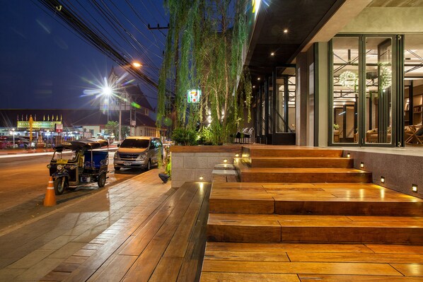 Fachada del alojamiento