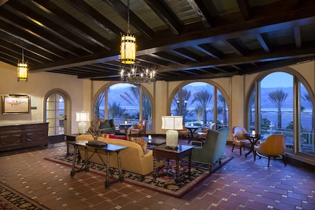 Lobby sitting area. The Inn at Death Valley – Inside the Park