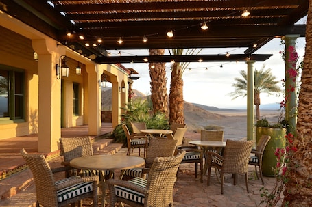 Terrace/patio. The Inn at Death Valley – Inside the Park