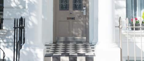 Façade de l’hébergement