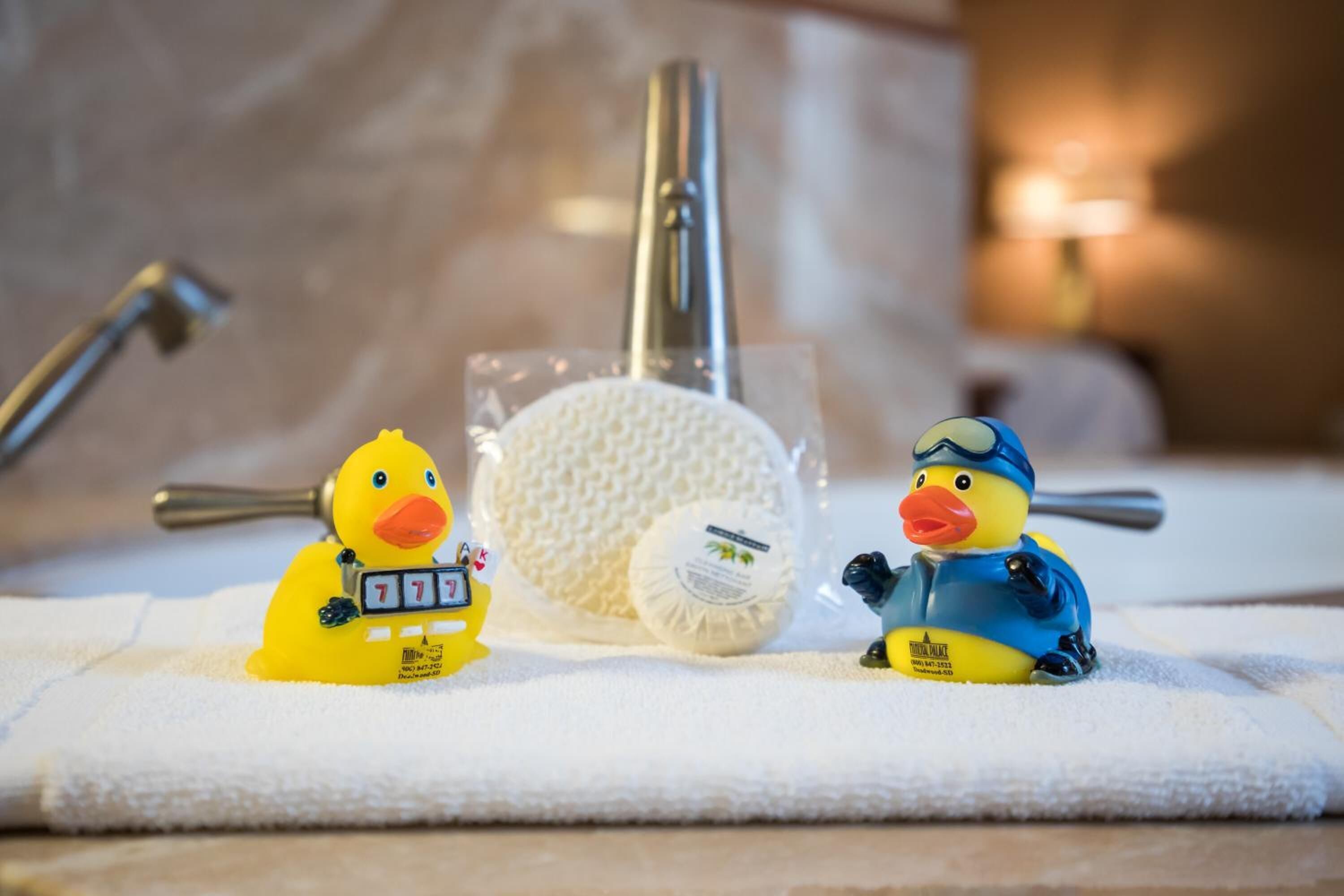 combined shower/bathtub, free toiletries, hair dryer, towels