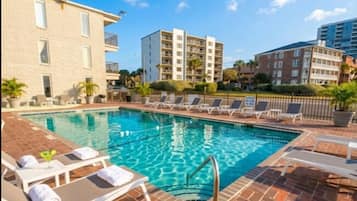 Seasonal outdoor pool