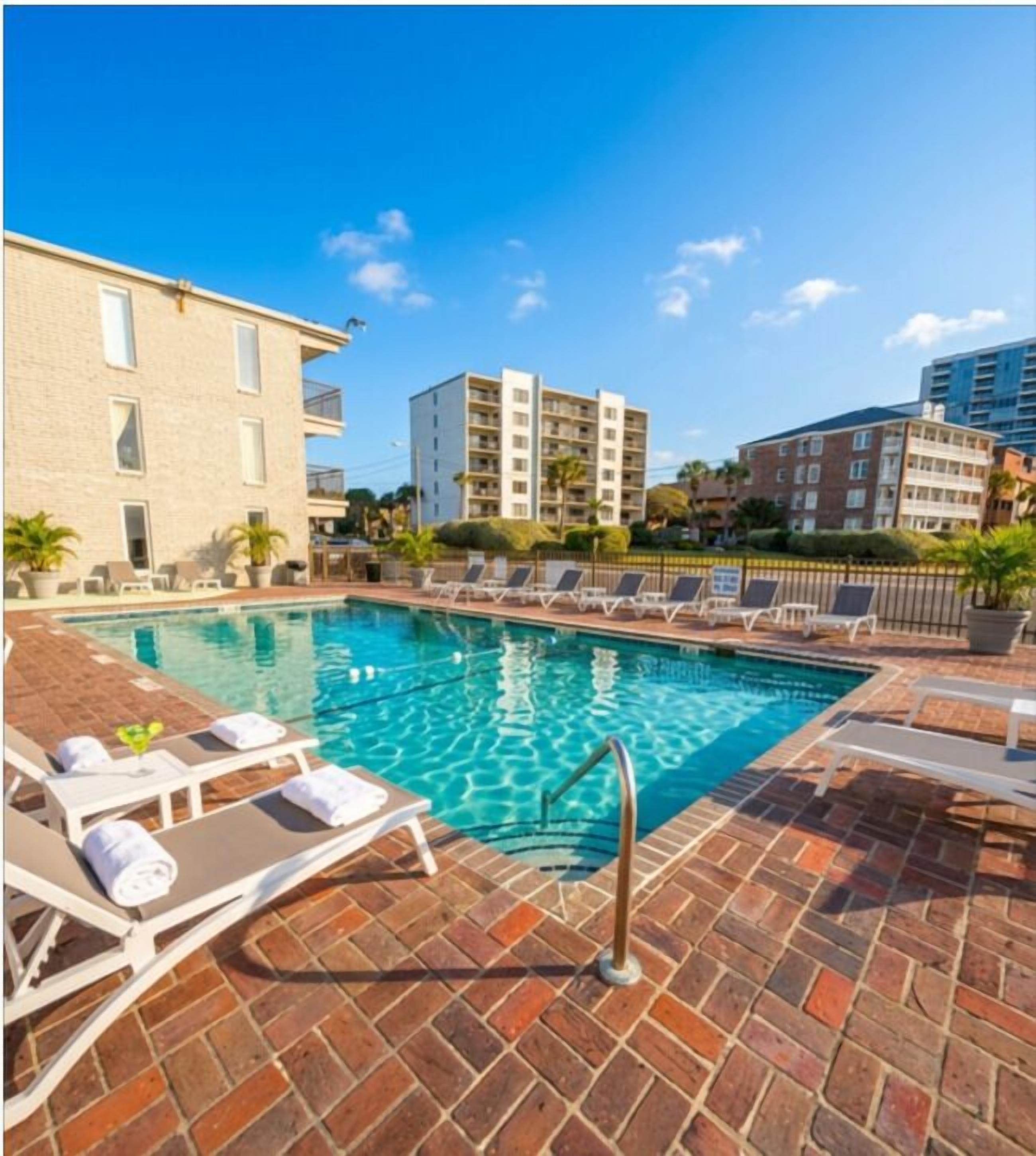 Seasonal outdoor pool