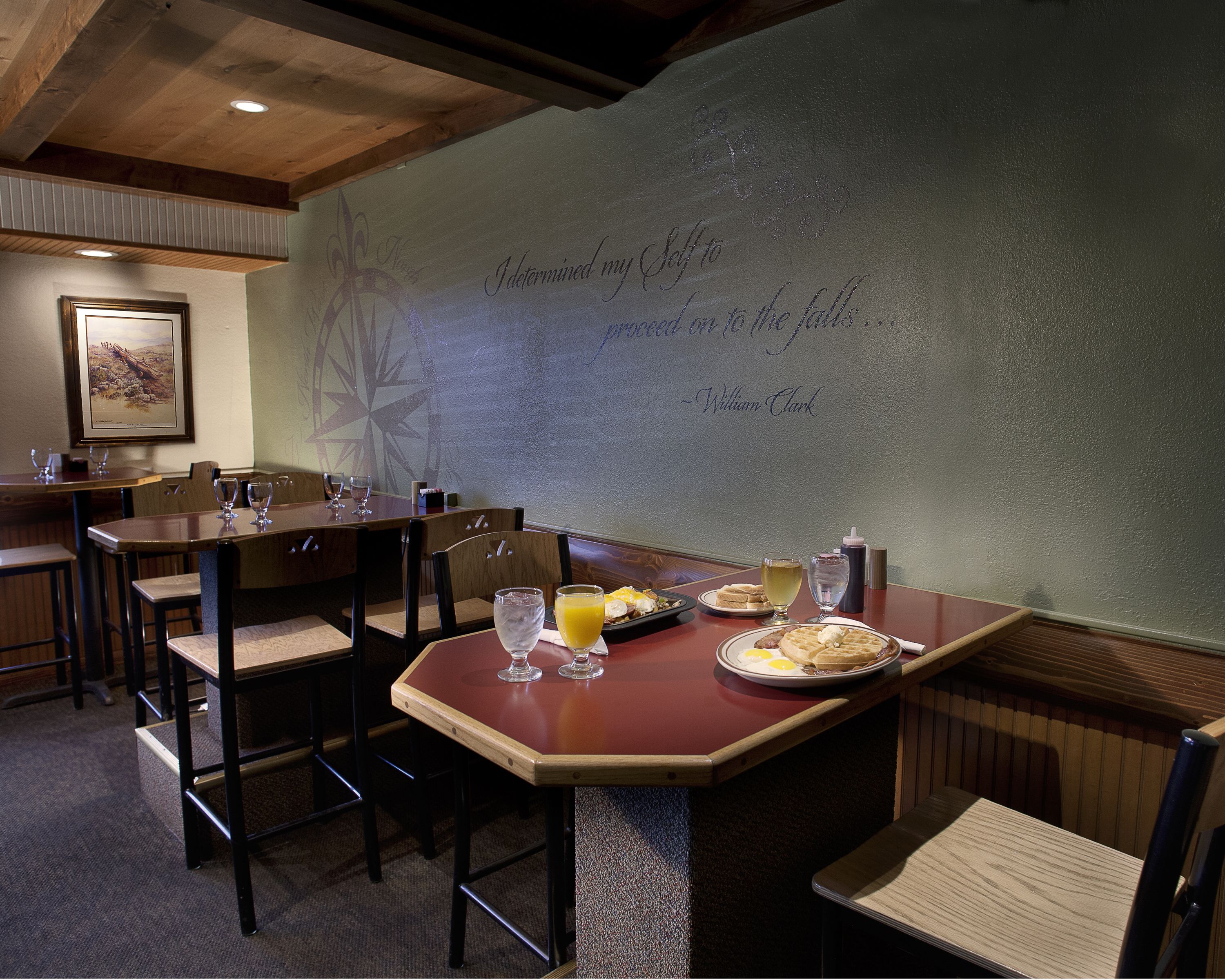 breakfast, lunch, dinner served; regional cuisine