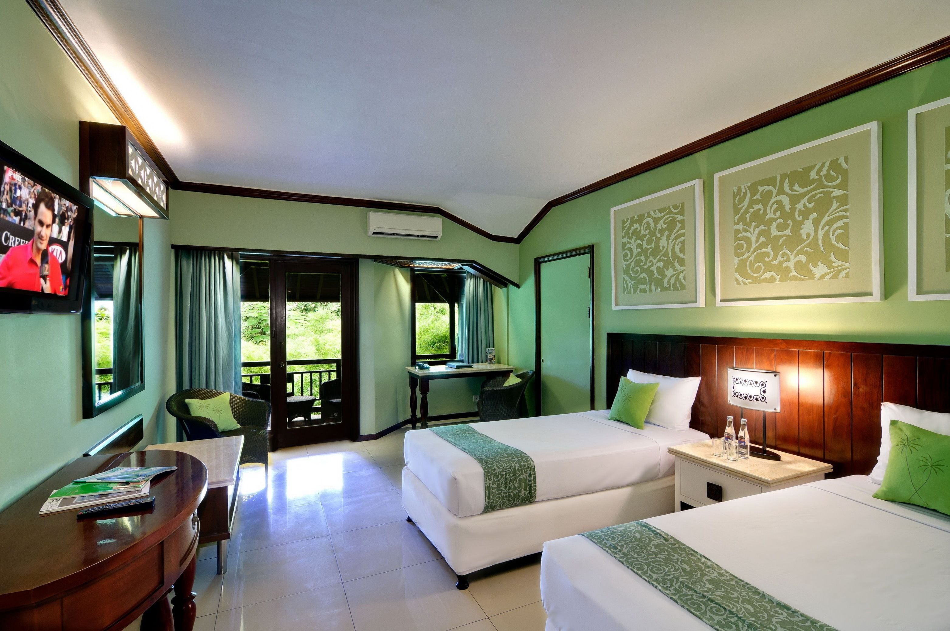 deluxe room (special 20% off on waterbom bali) | premium bedding, in-room safe, desk, iron/ironing board