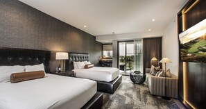 1 habitación, ropa de cama hipoalergénica y camas Tempur-Pedic 