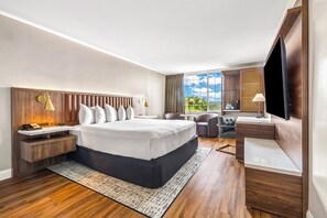 1 slaapkamer, pillowtop-bedden, een kluis op de kamer, een bureau