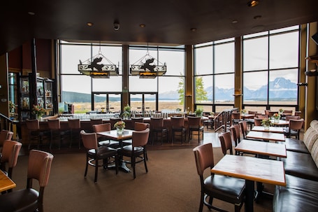 Alfresco dining, serves lunch and dinner. Jackson Lake Lodge