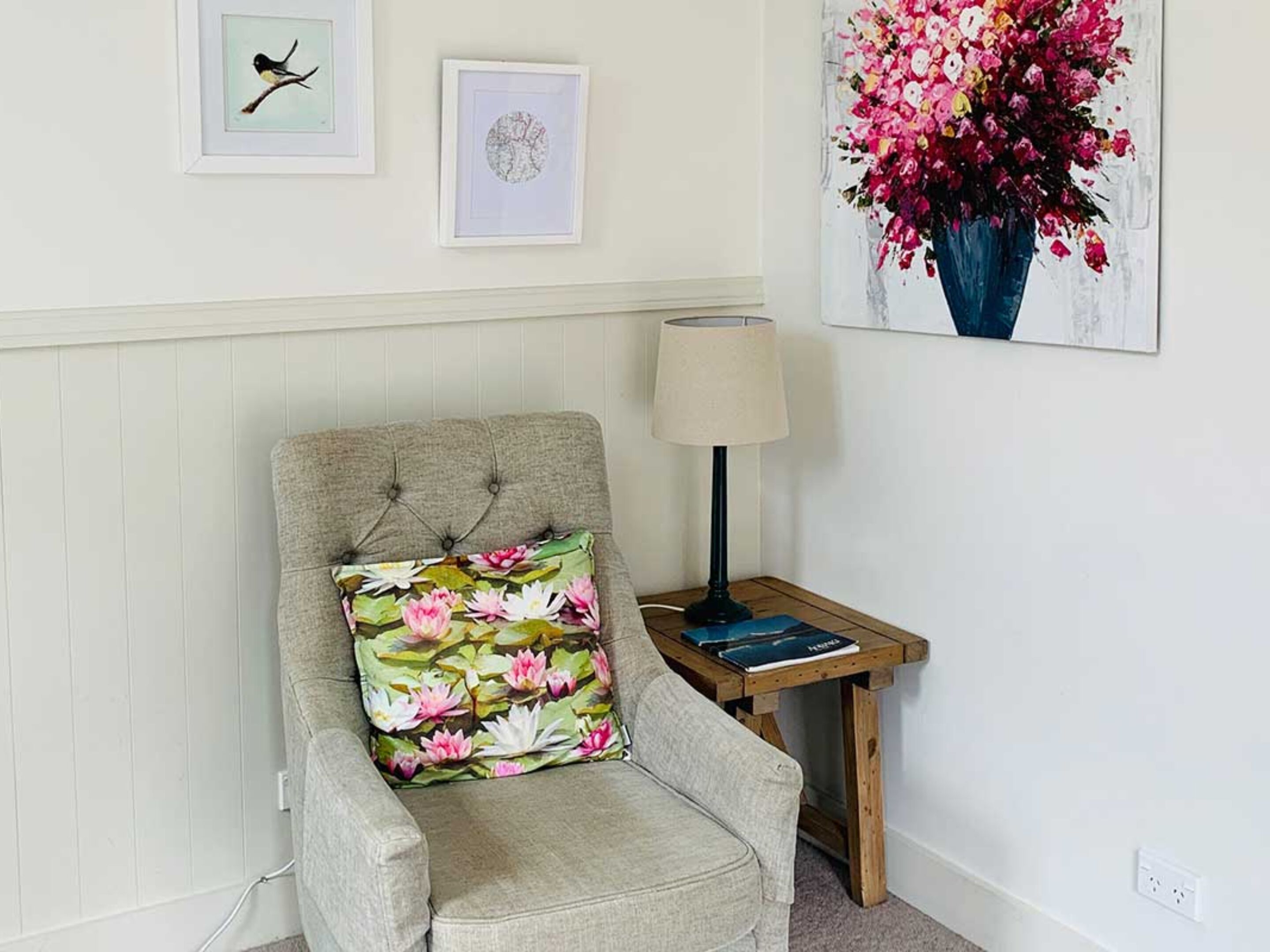 Rosie’s Room | Individually decorated, individually furnished, iron/ironing board