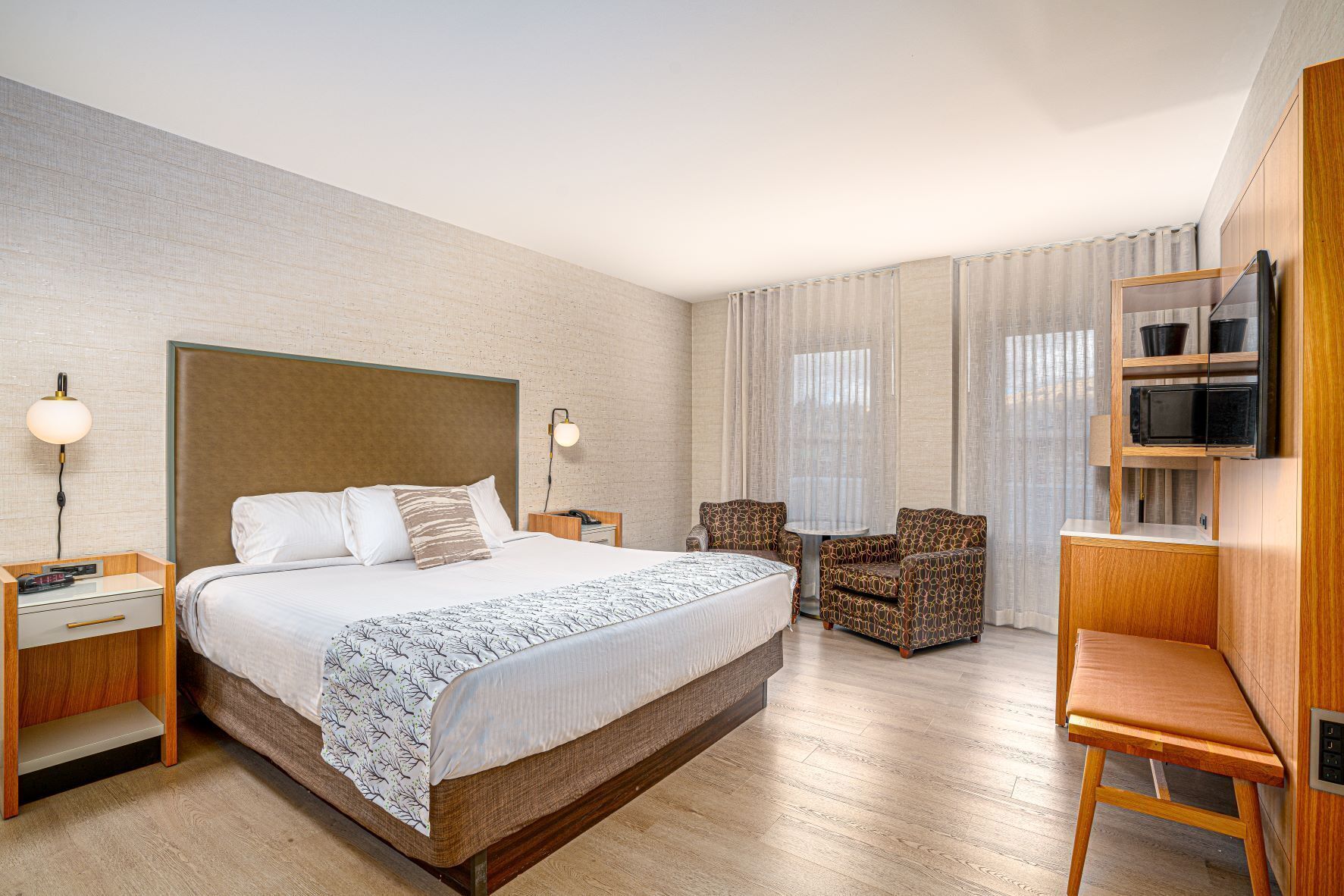 Ropa de cama de alta calidad y cortinas blackout 