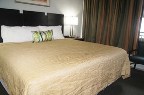 Desk, laptop workspace, iron/ironing board, WiFi - Ocean Plaza Motel (Myrtle Beach)