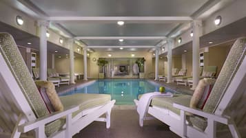 2 indoor pools, outdoor pool, open 6:00 AM to 10:00 PM, pool umbrellas