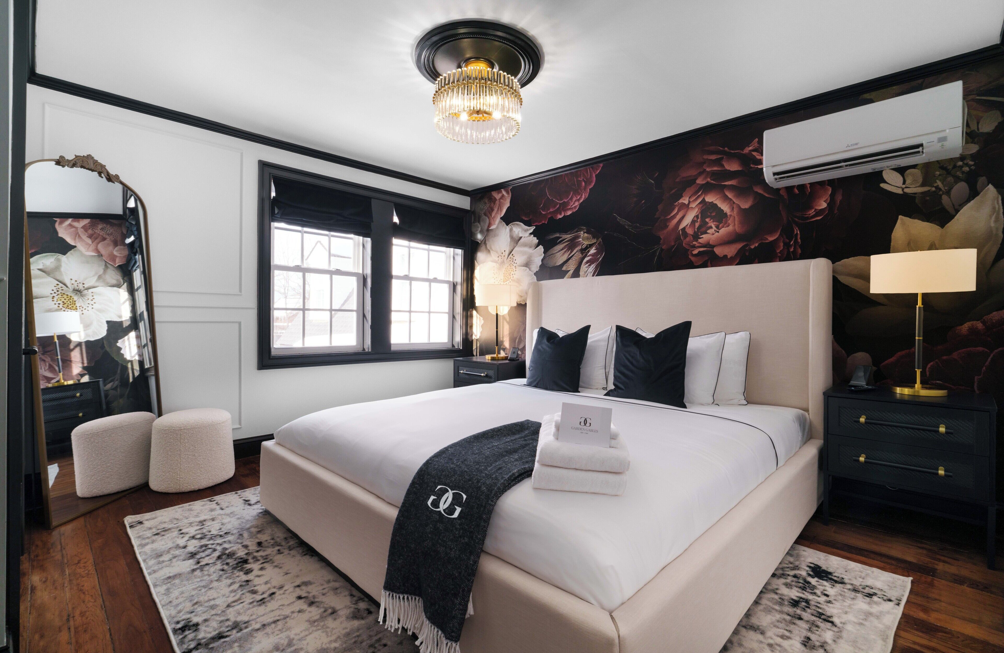 King Suite - Room 1 | Premium bedding, down comforters, pillowtop beds, individually decorated
