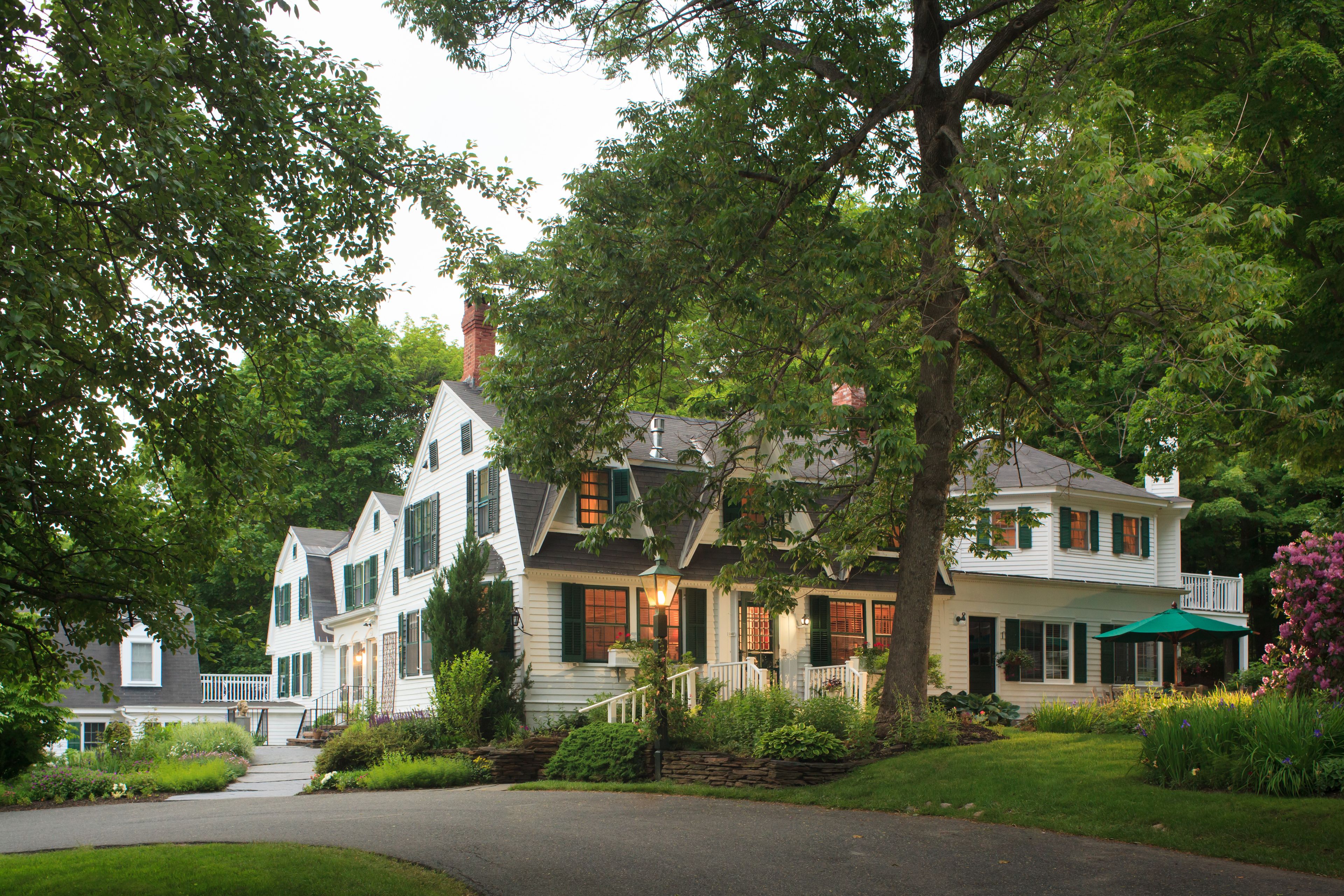 front of property – evening/night